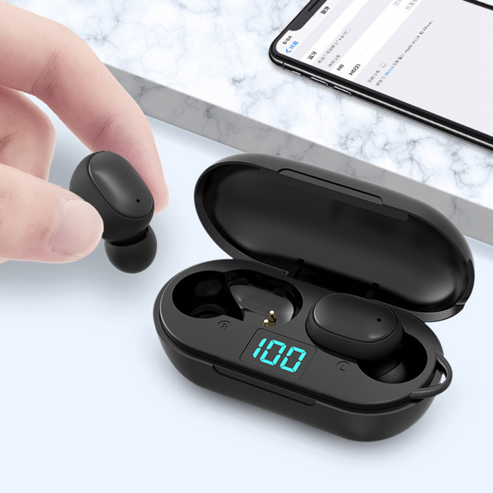 H6 TWS True Wireless Bluetooth Headphones Noise Reduction Earbuds with LED Digital Display H6 TWS True Wireless Bluetooth Headphones Noise Reduction Earbuds with LED Digital Display